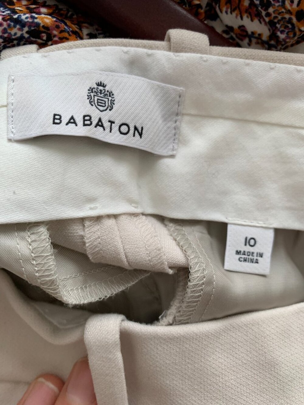 Babaton Spotlight Cargo Pant Wide Leg High Rise Pant size 10 - Picture 7 of 13